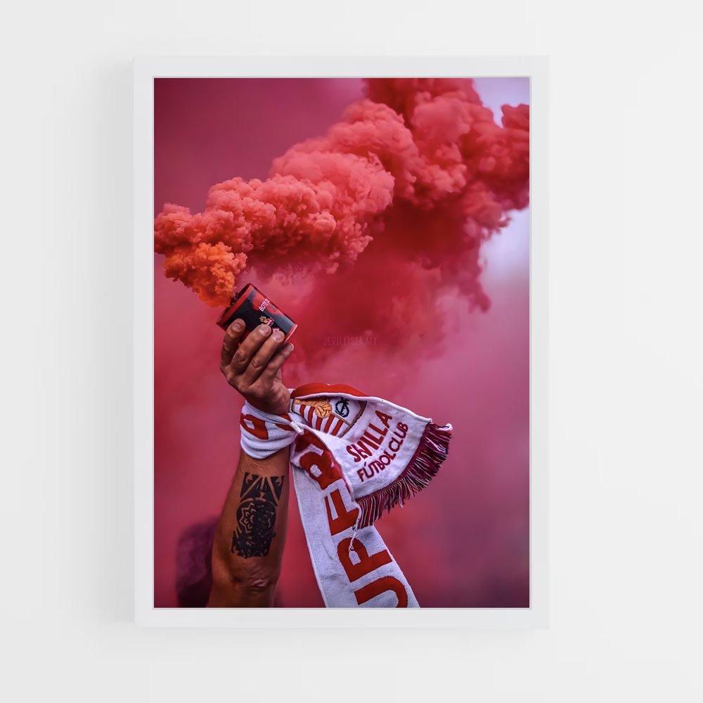 Poster Fumée Rouge Sevilla (vue 3)